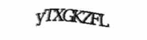 Security check image, please type the characters shown